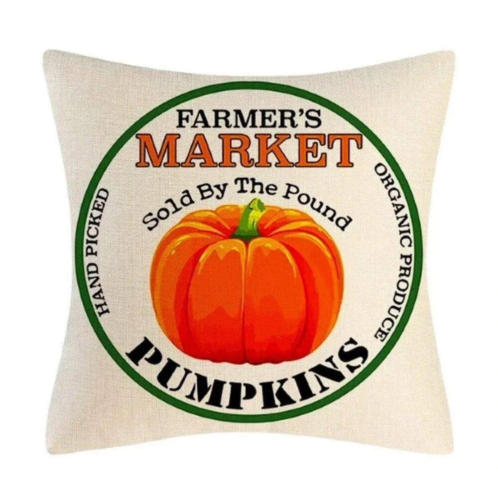 Fall Pumpkin Pillowcase NWOT